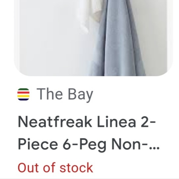 Neatfreak! Overdoor Storage Rack 6 Rubber Tipped Pegs- BNWT LtdEd SO 1 LEFT - Picture 10 of 10